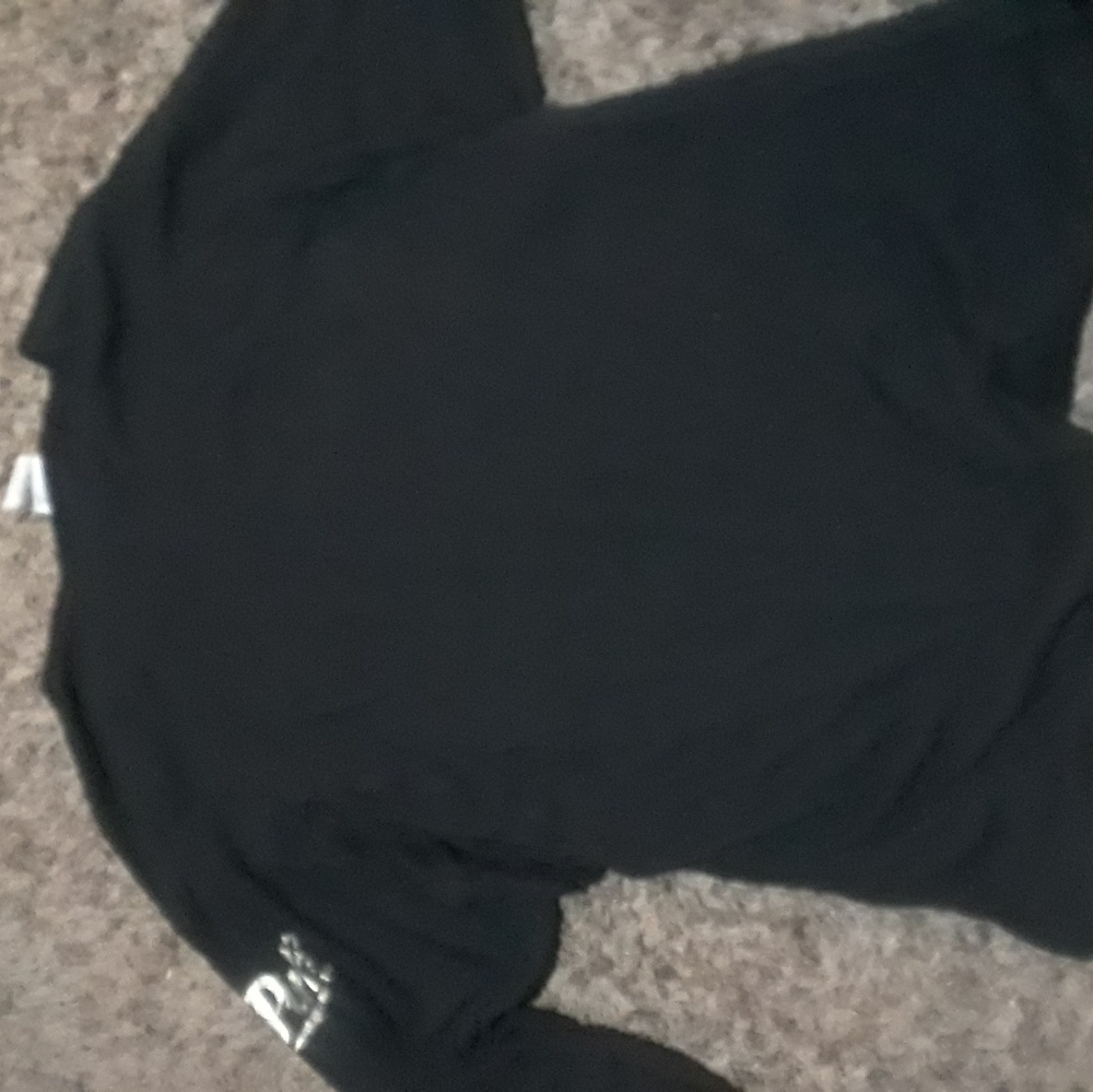 Pink vs medium black shirt